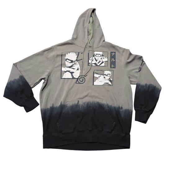 Vintage Naruto Shippuden Collection Masashi Kangaroo Hoodie Sweater Sweatshirt - Picture 9 of 9